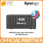 SYNOLOGY DS1821+ 8 Bay DiskStation with 4GB Memory. Singapore Local 3 Years Warranty